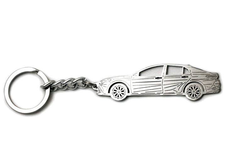 Car Keychain for Toyota Camry V70 (type STEEL) - decoinfabric