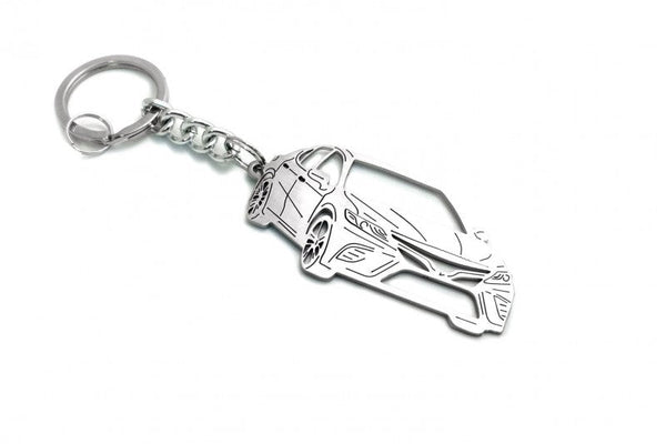 Car Keychain for Toyota Camry V70 USA (type 3D) - decoinfabric