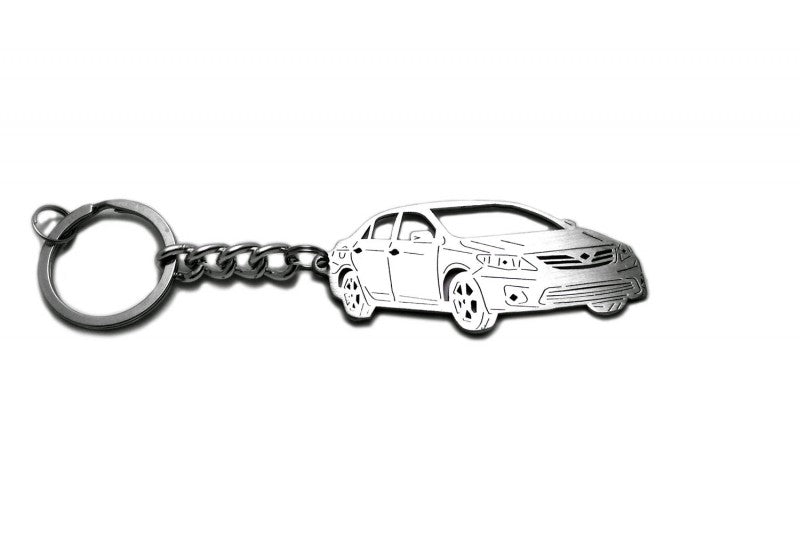 Car Keychain for Toyota Corolla X (type 3D) - decoinfabric