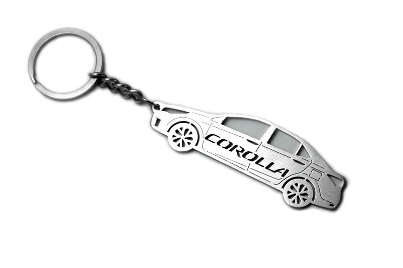 Car Keychain for Toyota Corolla XI (type STEEL) - decoinfabric