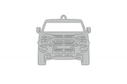 Car Keychain for Toyota FJ Cruiser (type FRONT) Keychains opdesign