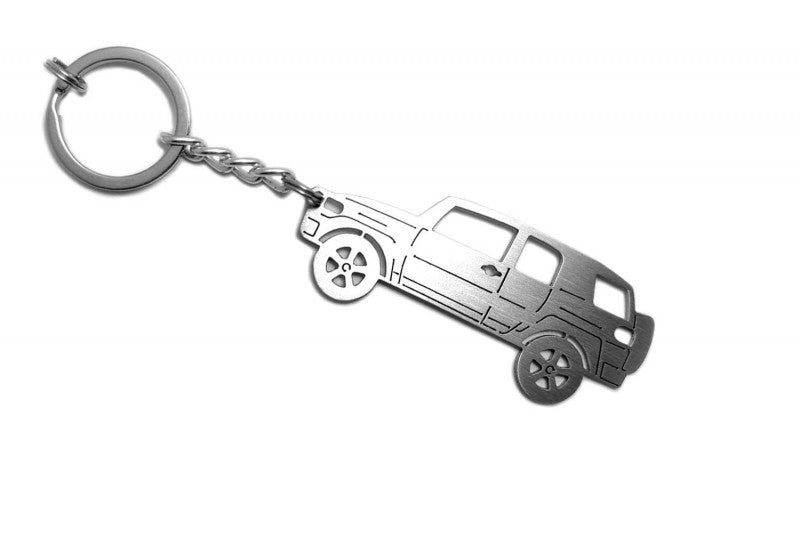 Car Keychain for Toyota FJ Cruiser (type STEEL) - decoinfabric