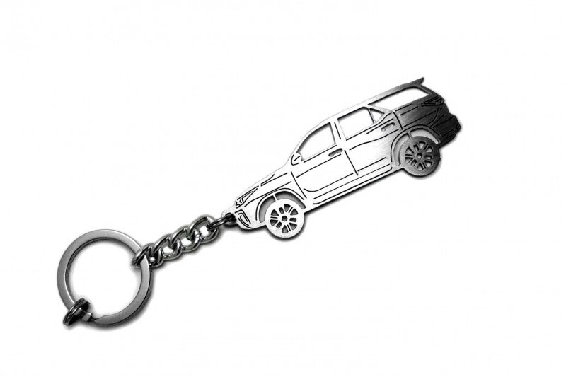 Car Keychain for Toyota Fortuner II (type STEEL) Keychains opdesign