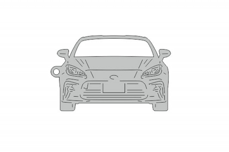 Car Keychain for Toyota GR86 (type FRONT) Keychains opdesign