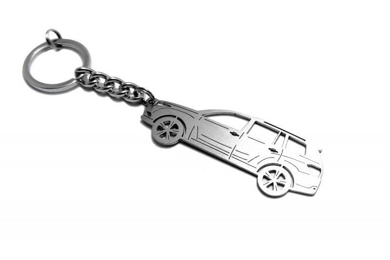 Car Keychain for Toyota Highlander II (type STEEL) - decoinfabric