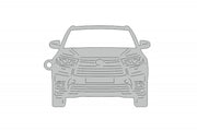 Car Keychain for Toyota Highlander III (type FRONT) Keychains opdesign