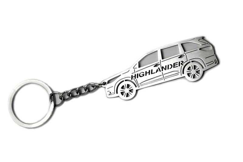 Car Keychain for Toyota Highlander III (type STEEL) Keychains opdesign