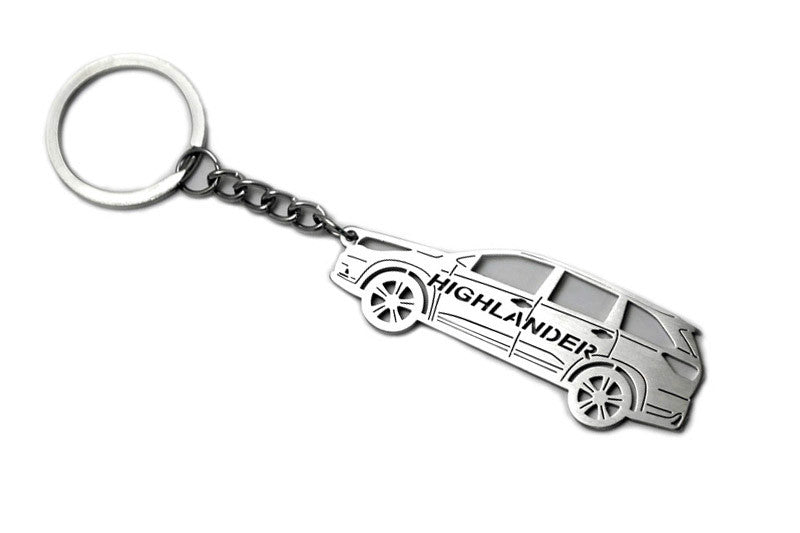 Car Keychain for Toyota Highlander III (type STEEL) Keychains opdesign