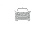Car Keychain for Toyota Highlander IV (type FRONT) Keychains opdesign