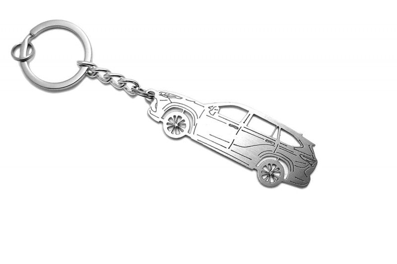 Car Keychain for Toyota Highlander IV (type STEEL)
