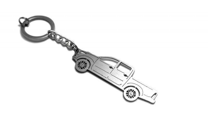 Car Keychain for Toyota Hilux VII (type STEEL) - decoinfabric