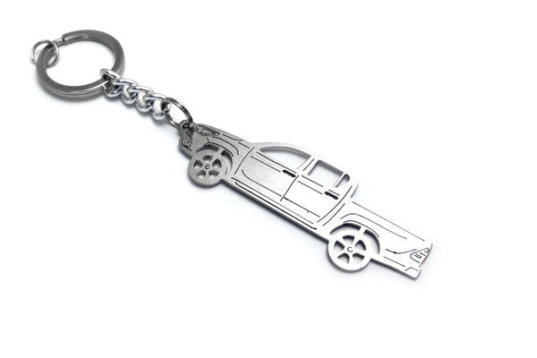 Car Keychain for Toyota Hilux VIII (type STEEL) - decoinfabric