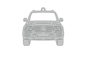 Car Keychain for Toyota LC 100 (type FRONT) Keychains opdesign