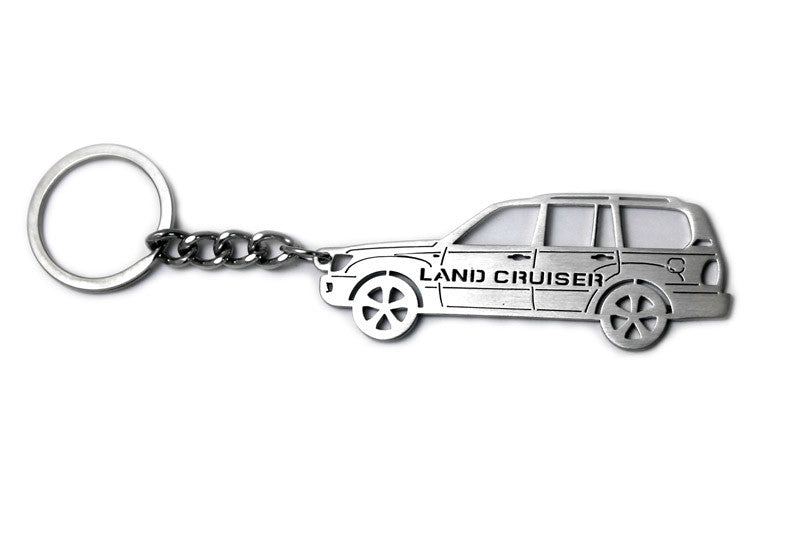 Car Keychain for Toyota LC 100 (type STEEL) Keychains opdesign