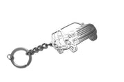 Car Keychain for Toyota LC 200 2016-2021 (type 3D) Keychains opdesign