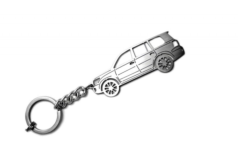 Car Keychain for Toyota LC 200 (type STEEL) - decoinfabric