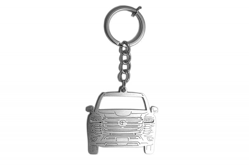 Car Keychain for Toyota LC 300 (type FRONT) - decoinfabric