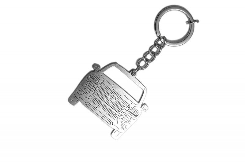 Car Keychain for Toyota LC 300 (type FRONT) - decoinfabric
