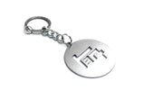 Car Keychain for Toyota logo 1936 year (type STEEL) Keychains opdesign