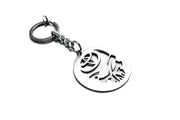 Car Keychain for Toyota logo Skull (type STEEL) Keychains opdesign