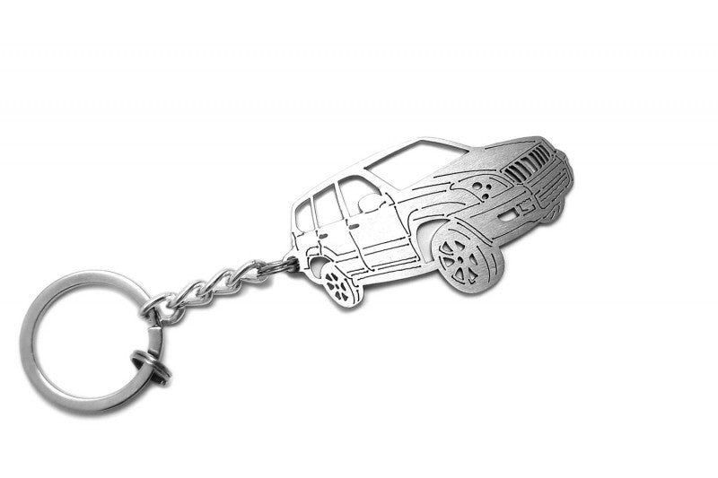 Car Keychain for Toyota Prado 120 (type 3D) - decoinfabric