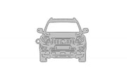 Car Keychain for Toyota Prado 150 2009-2014 (type FRONT) Keychains opdesign