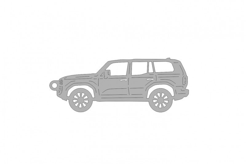 Car Keychain for Toyota Prado 250 (type STEEL) Keychains opdesign
