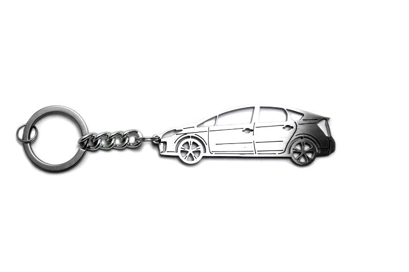 Car Keychain for Toyota Prius III (type STEEL) Keychains opdesign