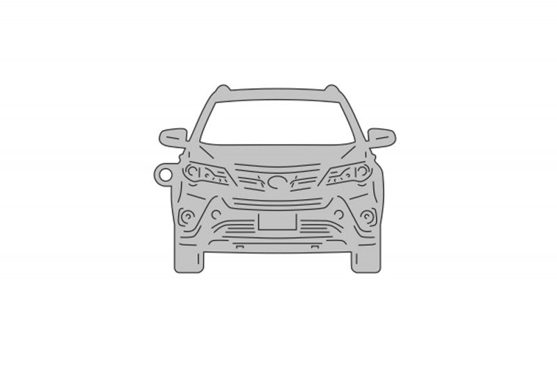 Car Keychain for Toyota Rav4 IV 2012-2019 (type FRONT) Keychains opdesign