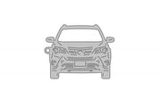 Car Keychain for Toyota Rav4 V 2019+ (type FRONT) Keychains opdesign