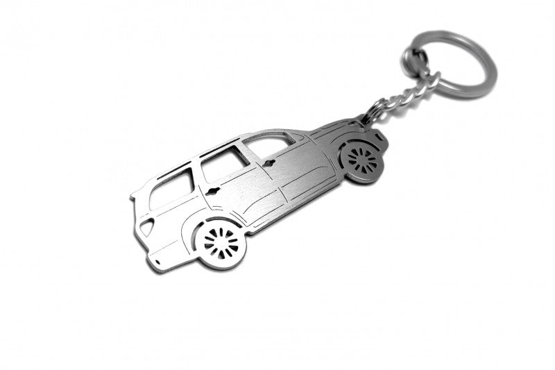 Car Keychain for Toyota Sequoia II (type STEEL) - decoinfabric