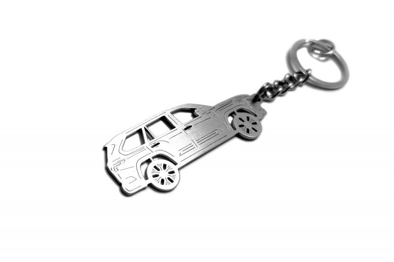 Car Keychain for Toyota Sequoia III (type STEEL) - decoinfabric