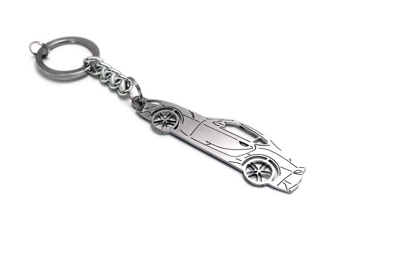 Car Keychain for Toyota Supra V (type STEEL) - decoinfabric