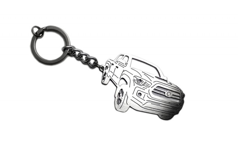 Car Keychain for Toyota Tacoma III (type 3D) - decoinfabric
