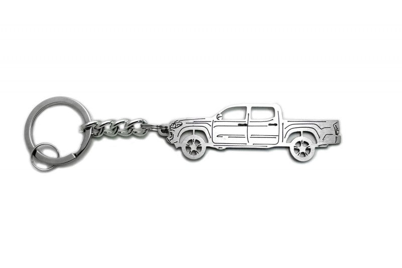Car Keychain for Toyota Tacoma III (type STEEL) Keychains opdesign