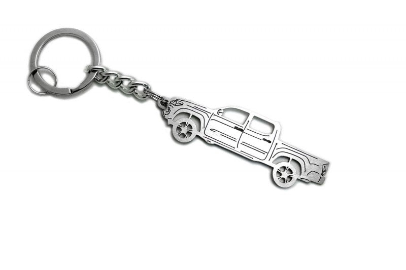 Car Keychain for Toyota Tacoma III (type STEEL) Keychains opdesign