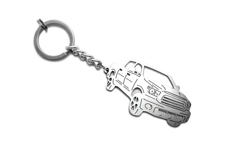 Car Keychain for Toyota Tundra II (type 3D) - decoinfabric