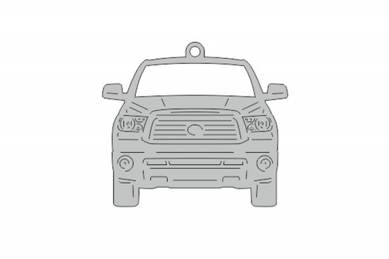Car Keychain for Toyota Tundra II (type FRONT) Keychains opdesign