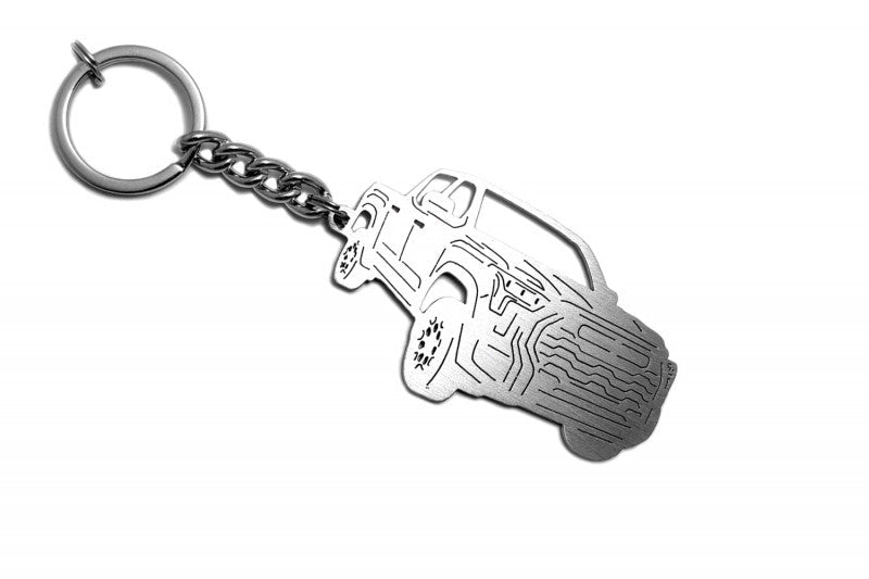 Car Keychain for Toyota Tundra IV (type 3D) - decoinfabric