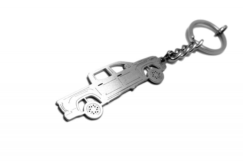 Car Keychain for Toyota Tundra IV (type STEEL) - decoinfabric