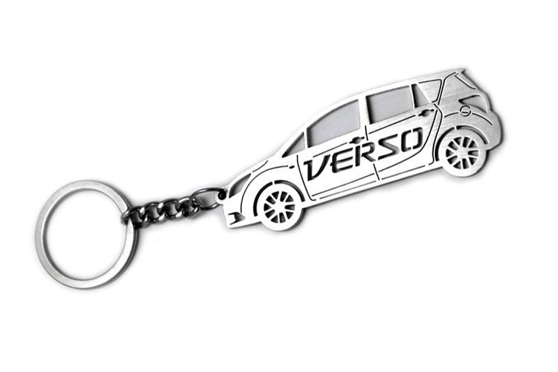 Car Keychain for Toyota Verso III (type STEEL) - decoinfabric