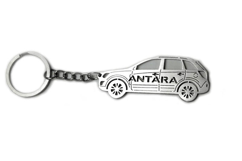 Car Keychain for Vauxhall Antara (type STEEL) - decoinfabric