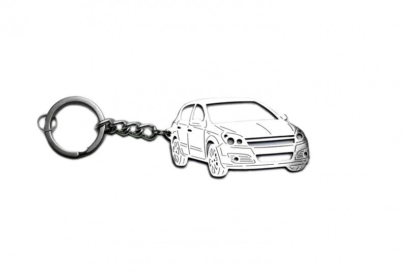 Car Keychain for Vauxhall Astra H (type 3D) - decoinfabric