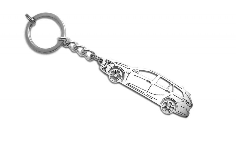 Car Keychain for Vauxhall Insignia II Sports Tourer (type STEEL) - decoinfabric