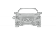 Car Keychain for Vauxhall Insignia II (type FRONT) Keychains opdesign