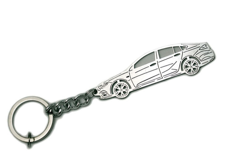Car Keychain for Vauxhall Insignia II (type STEEL) - decoinfabric