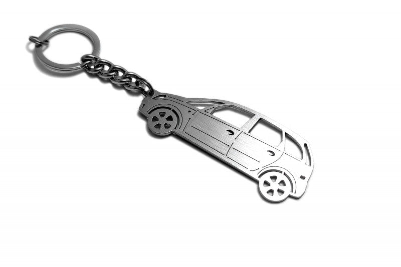 Car Keychain for Vauxhall Meriva A (type STEEL) - decoinfabric