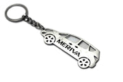 Car Keychain for Vauxhall Meriva B (type STEEL) Keychains opdesign