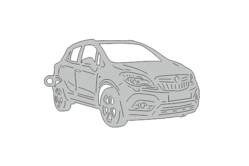 Car Keychain for Vauxhall Mokka I (type 3D) Keychains opdesign