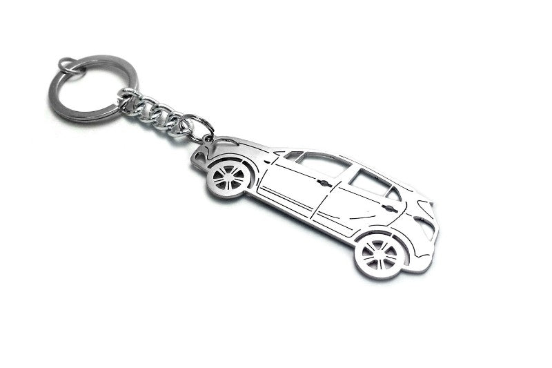 Car Keychain for Vauxhall Mokka I (type STEEL) - decoinfabric